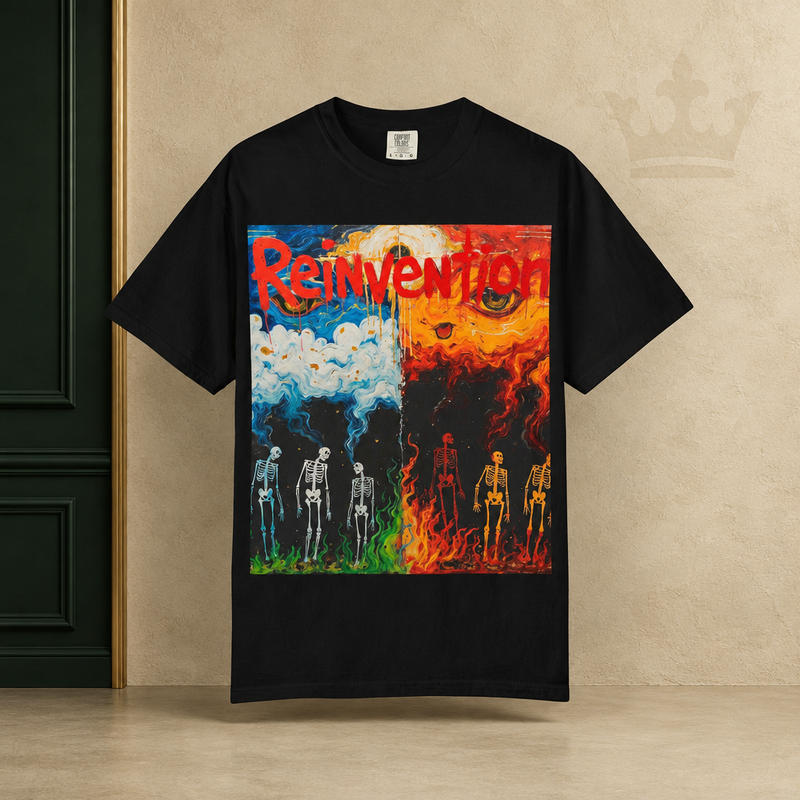 Reinventing What You See Tee by Green ENKD Society