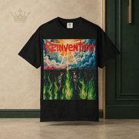 Reinvention Darkness and the Light Tee by Green ENKD Society