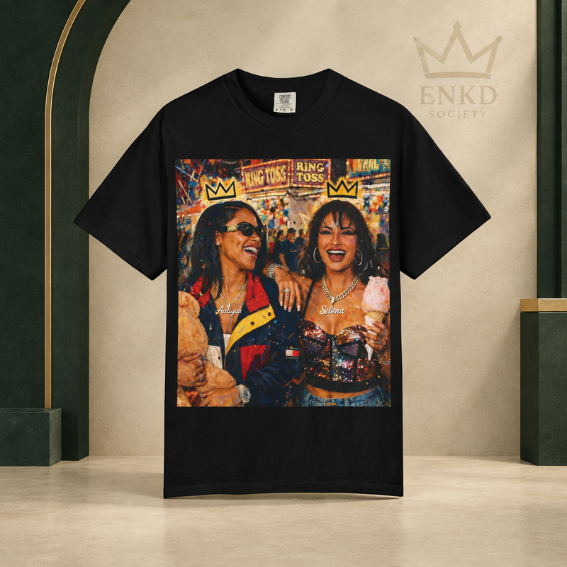 Rest in Greatness Tee — Green ENKD Society editorial product image