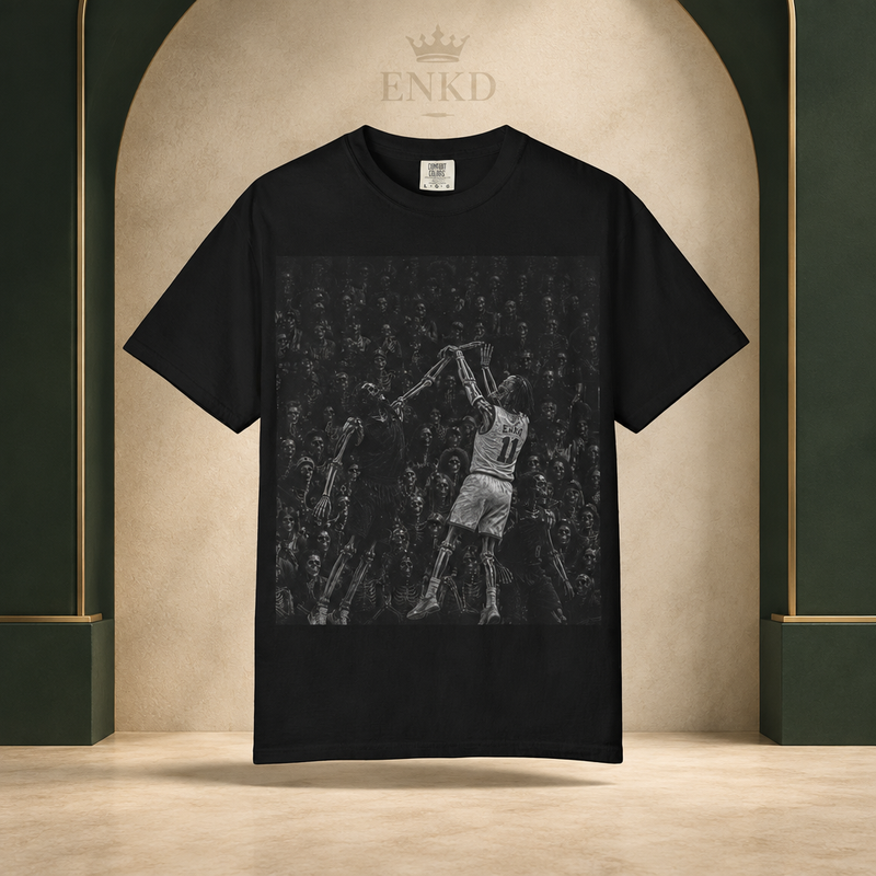 Right in Your Eye Tee — Green ENKD Society editorial product image