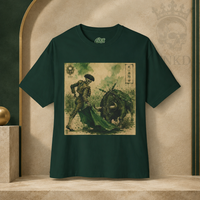 Skull Matador Tee — Green ENKD Society editorial product image