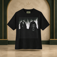 The Gang Boxy Tee — Green ENKD Society editorial product image
