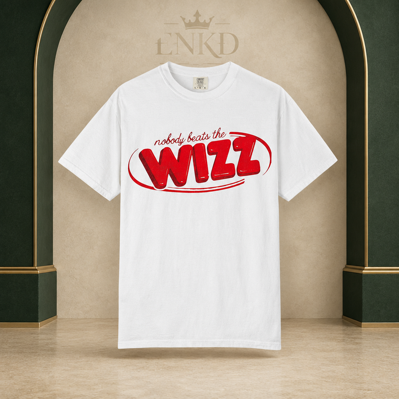 The Wizz Vintage Tee — Green ENKD Society editorial product image