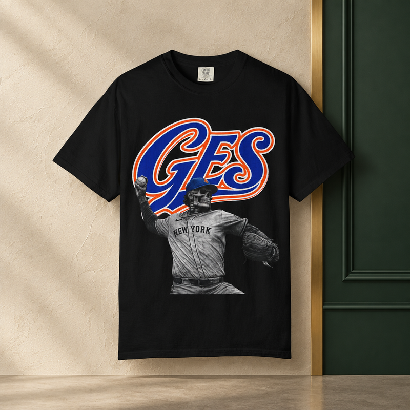 When We Met Baseball Tee — Green ENKD Society editorial product image
