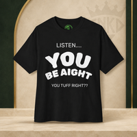 You Be Aight Boxy Tee — Green ENKD Society editorial product image